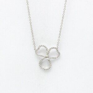 TIFFANY Authentic Silver Diamond Necklace